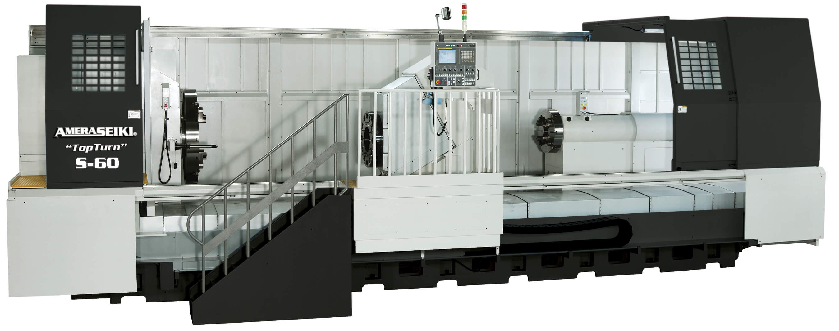 CNC Lathes Flat Bed Model