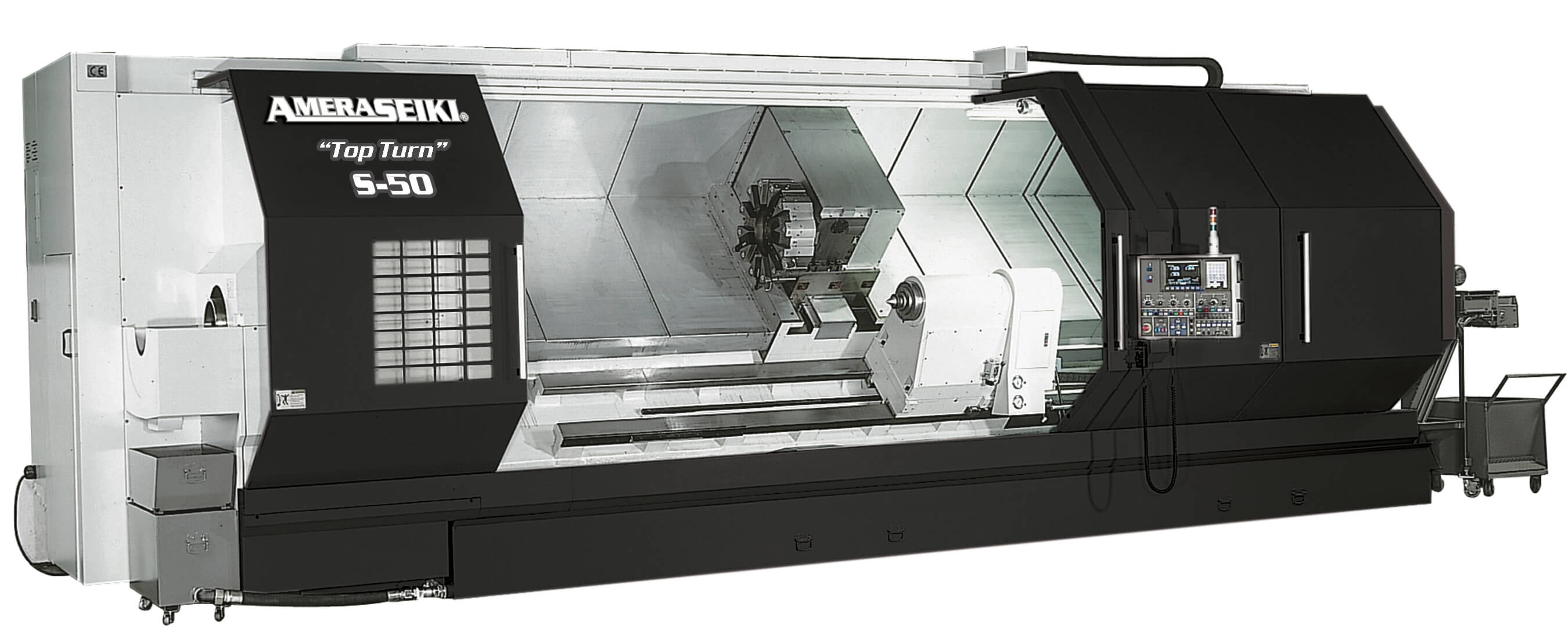 CNC Lathes Slant Bed Model